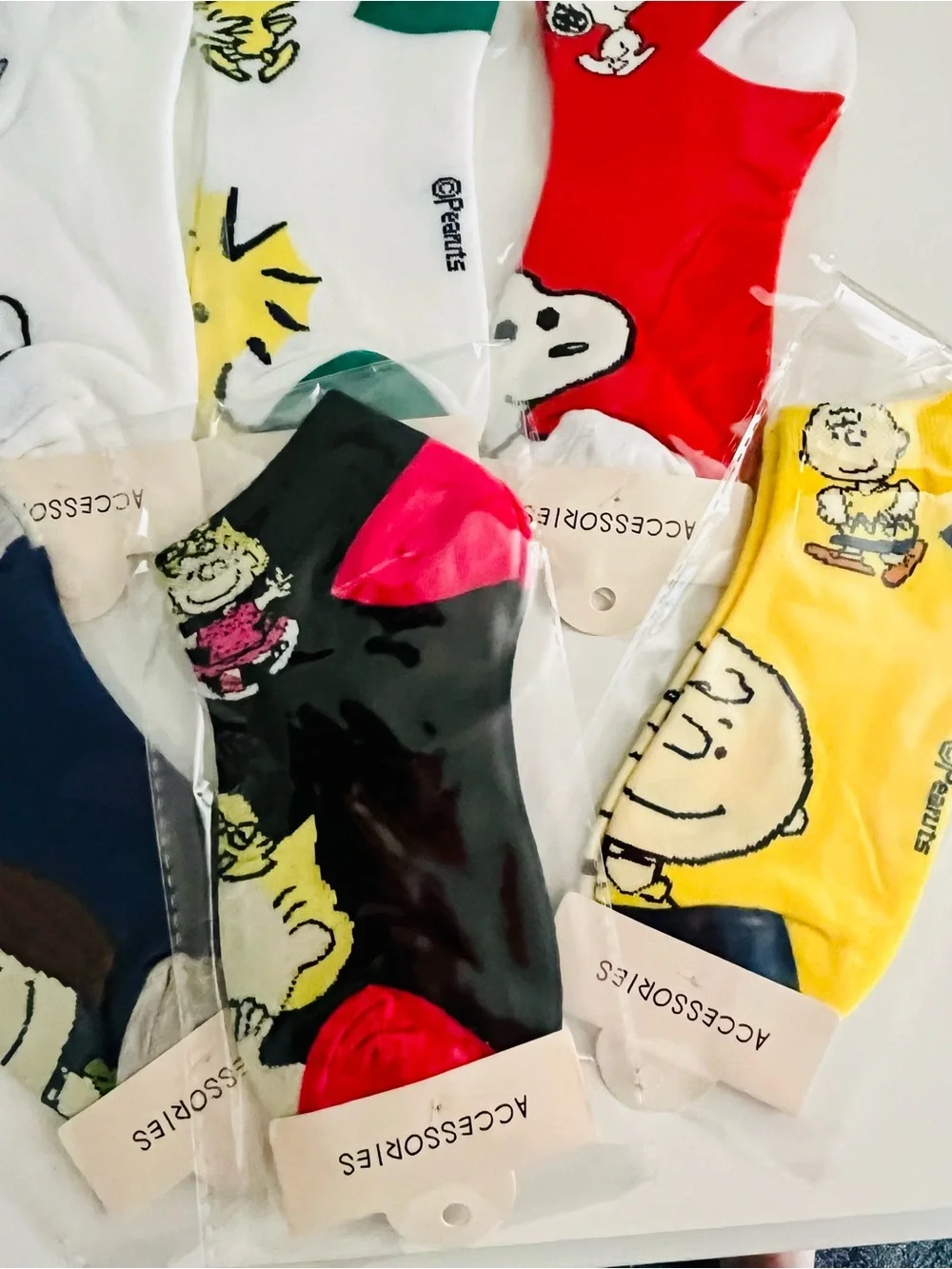 Peanuts Low-Cut Socks - Assorted Colors (6-Pack)